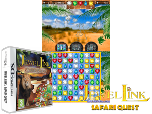 Jewel Link - Safari Quest (Europe) (Fr,De,Nl) Cover